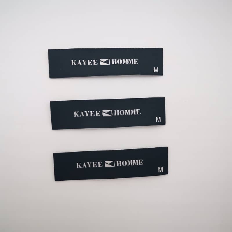 Étiquette de taille de vêtements Étiquette de taille de vêtements